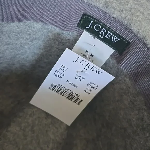 J. CREW Factory | Wool Fedora Hat - Picture 5 of 8